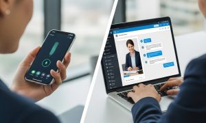 AI Voice vs. AI Chat: Conversion Rates for Service Businesses